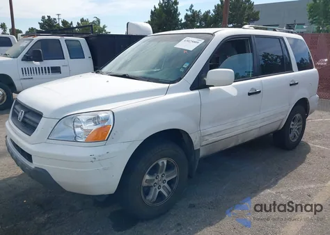 2005 Honda Pilot from USA, damaged, VIN 2HKYF1845H566997